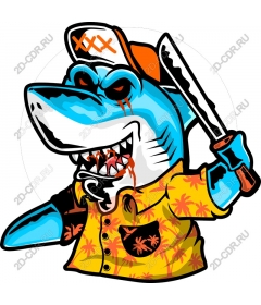  Ferocious tropical shark