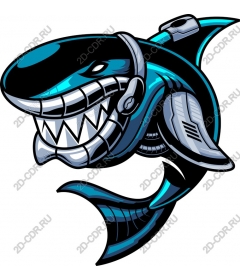  Ferocious mechanical shark
