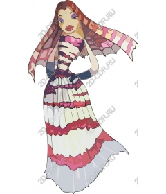Whimsical mermaid