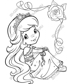  Charming Princess Coloring