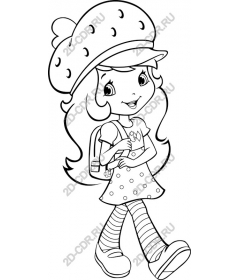 Fun Strawberry Girl