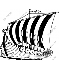 The adventures of a Viking ship