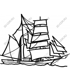  Classic sailing ship