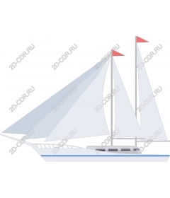 Sailing yacht