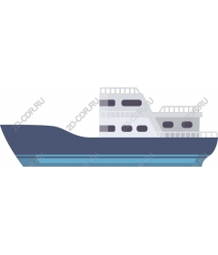  Modern boat and