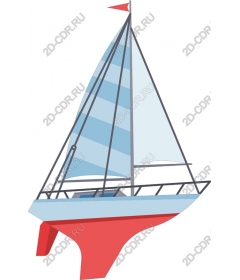  Elegant sailboat