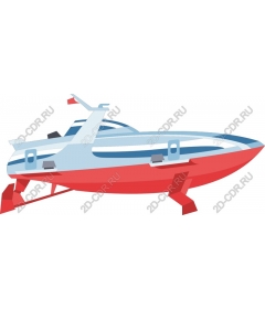  Elegant modern boat