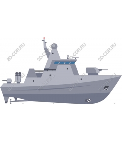 Современное военно-морское судно