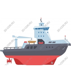  A modern ship