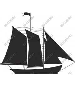  Classic sailing ship