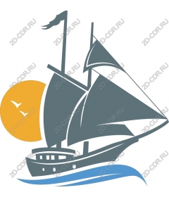  Classic sailing ship