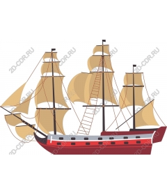  Classic sailing ship
