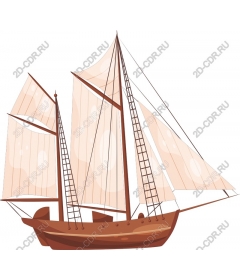  Classic nautical sailing ship