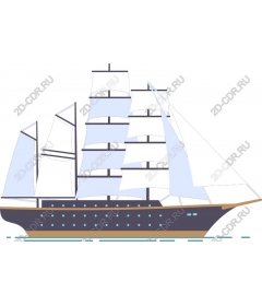  Classic sailing ship