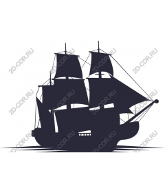  Classic sailing ship