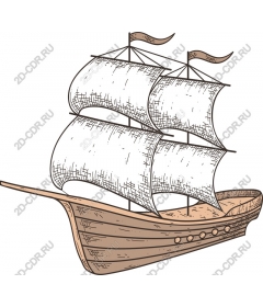  Elegant sailboat