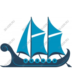 Nautical sailboat