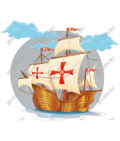  Classic sailing ship