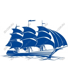 Classic sailboat
