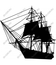  Classic sailing ship