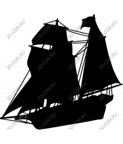  Classic sailing ship