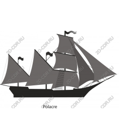 Sailing ship "Polar"