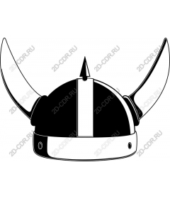  A Viking helmet