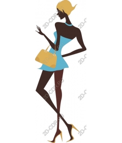  Chic and elegance: fashion woman