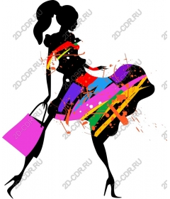 Bright fashionista