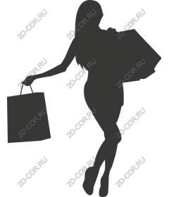 Classy woman makes a purchase