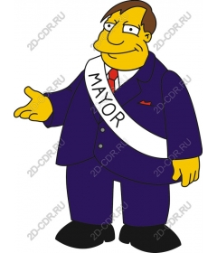  Cartoon mayor
