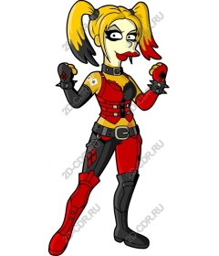 Dynamic cartoon character