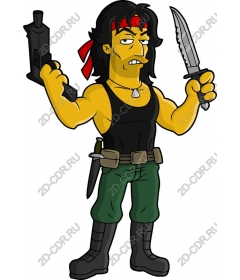 The action hero, ready for adventure