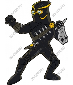 Dynamic character-a superhero