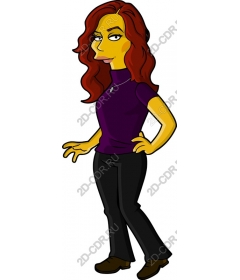  Stylish womens cartoon character