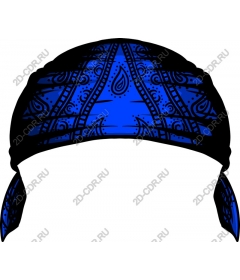  Blue bandana