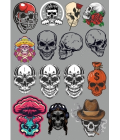 Skull Bundle - Коллекция Клипартов