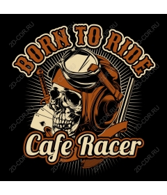  Born to ride Cafe Racer