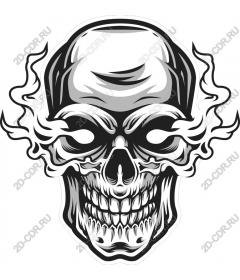  Ghostly Skull