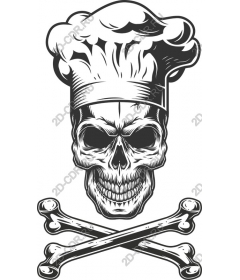  Chef skull