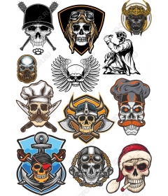 Set "Skull" - set "Edgy"