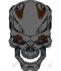 Cyber skull