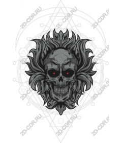  Dark elegance Skull job