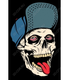  Charismatic skull cap