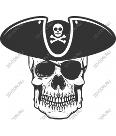  Work "Pirate skull"