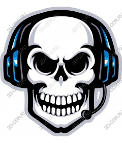  Игровая гарнитура Edgy Skull