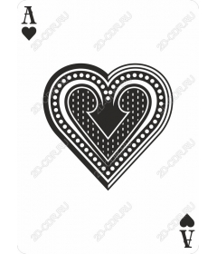  ACE of hearts