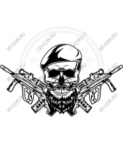  Военный череп