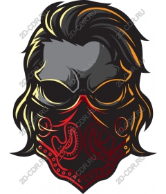  A mysterious figure in a mask