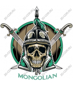 Mongolian Skull Warrior